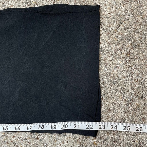 Madewell Smocked Crop Wide Leg Jumpsuit in True Black 2 H1084 - Picture 14 of 16